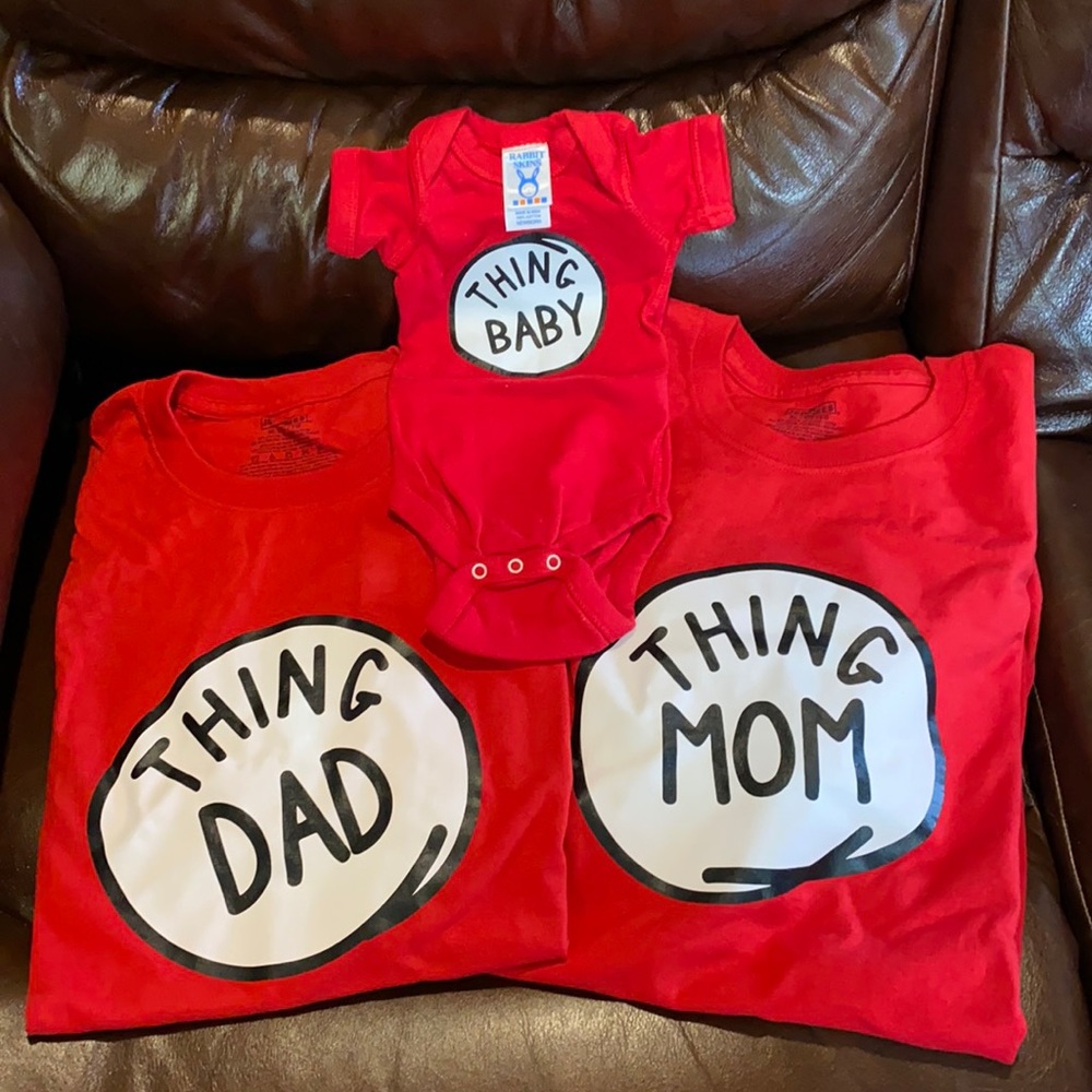 “Thing” shirts Family Costumes